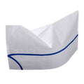 Royal Blue Striped Disposable Caps Case of 1000 J451329