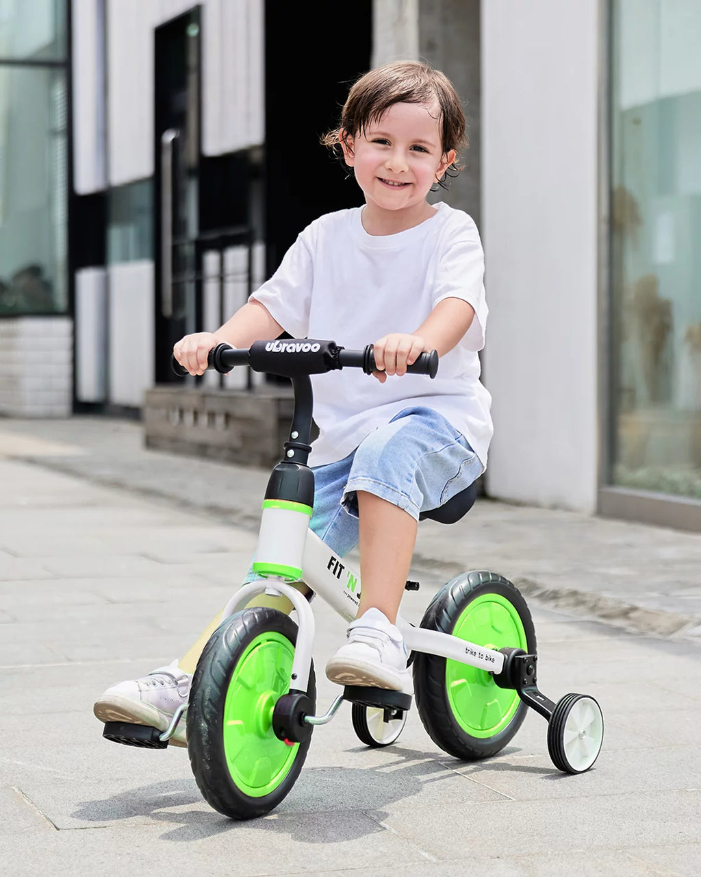 Blue 4-in-1 Toddler Balance Bike Z853