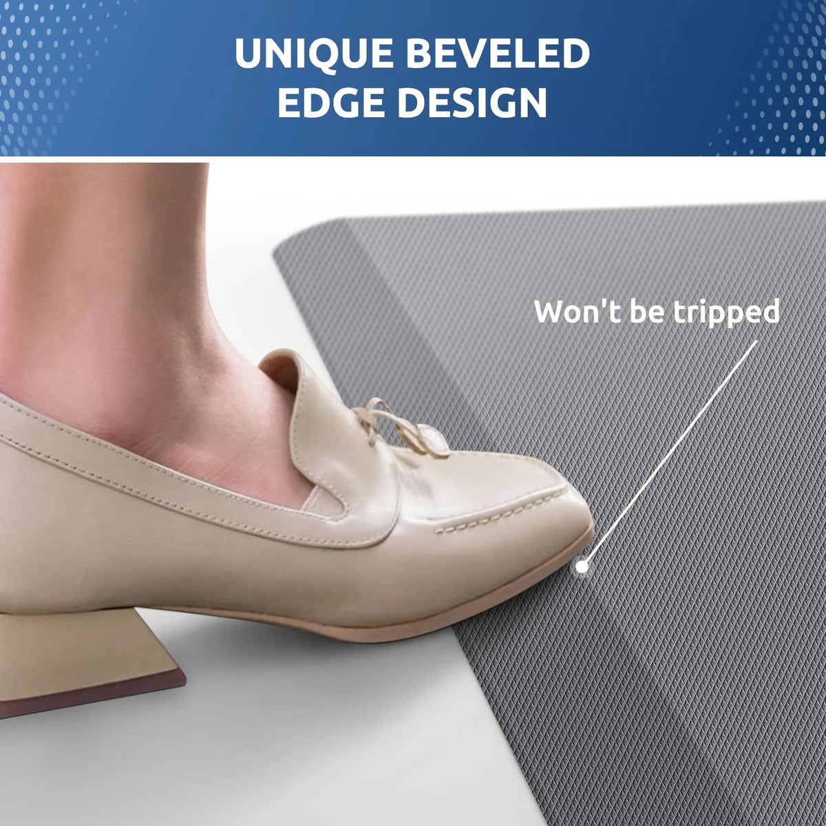 Anti Fatigue Floor Mat, Non-Slip Bottom Standing Desk Mat B3248