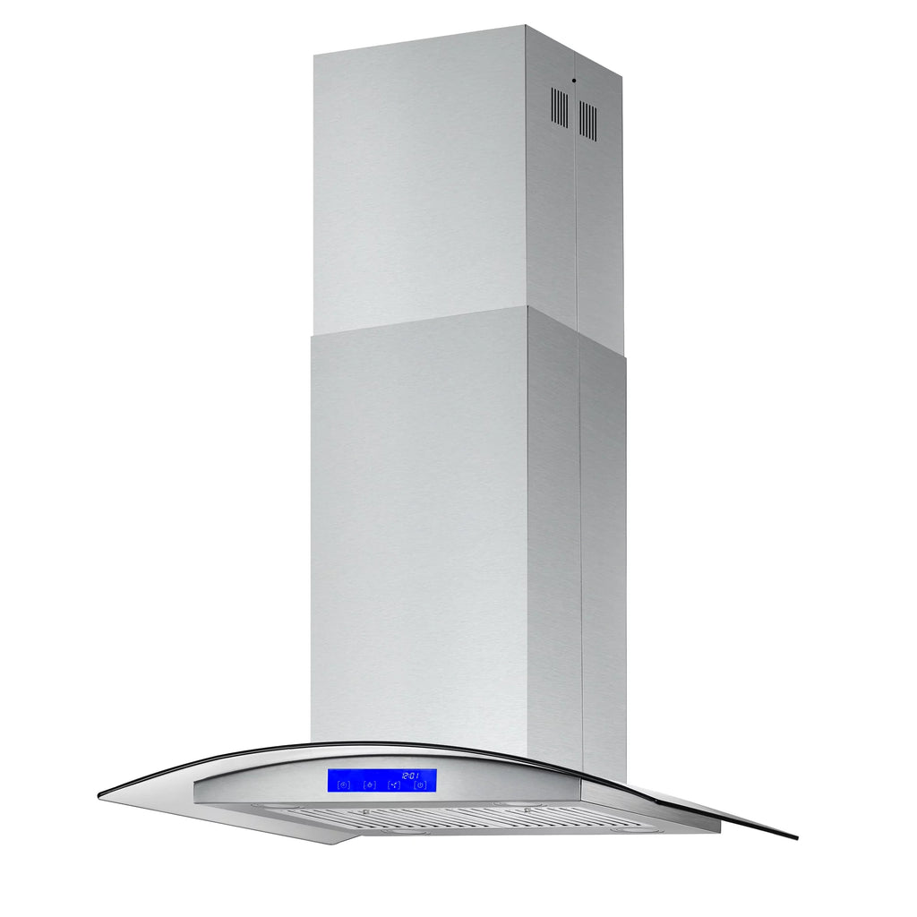 5 Piece Kitchen Appliance Package with Gas Range Range Hood Dishwasher French Door Refrigerator Wine Refrigerator C38490