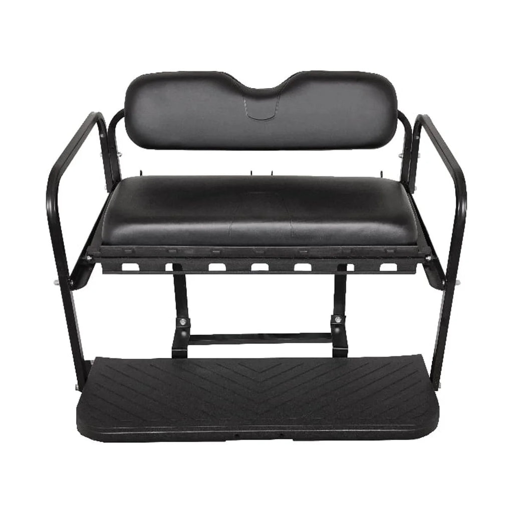Black Rear Flip Seat for E-Z-GO TXT Golf Cart B272115