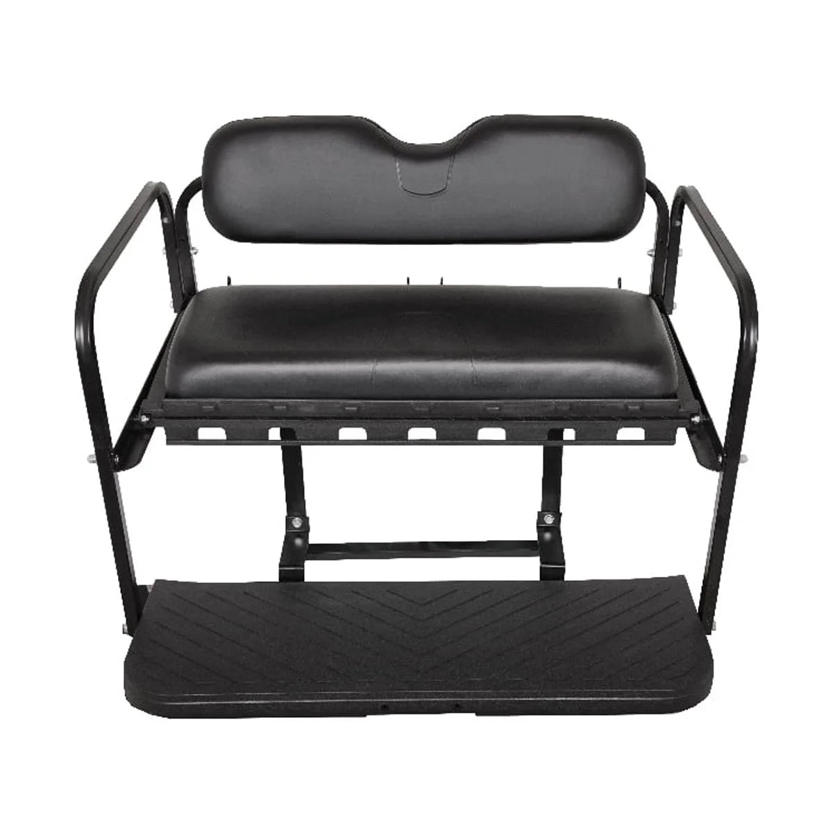 Black Rear Flip Seat for E-Z-GO TXT Golf Cart B272115