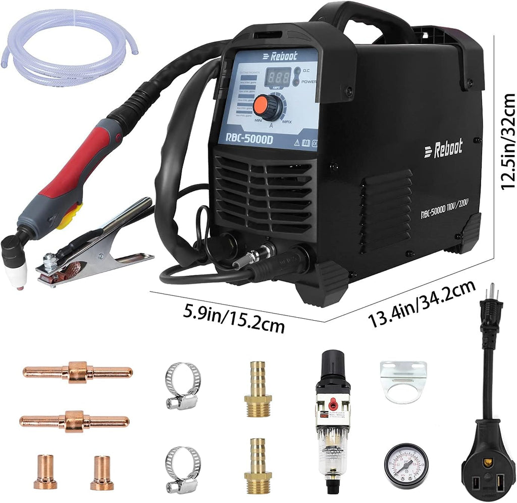 50 Amp 1/2 Clean Cut IGBT Air Plasma Cutting Machine B8040
