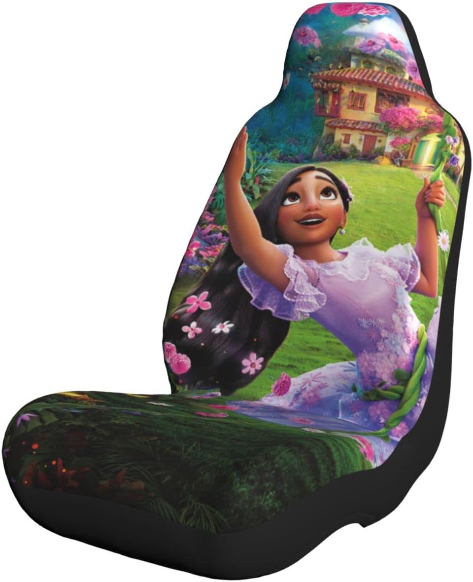 Anime Car Seat Covers Universal Front Vehicle Seat Covers N7689