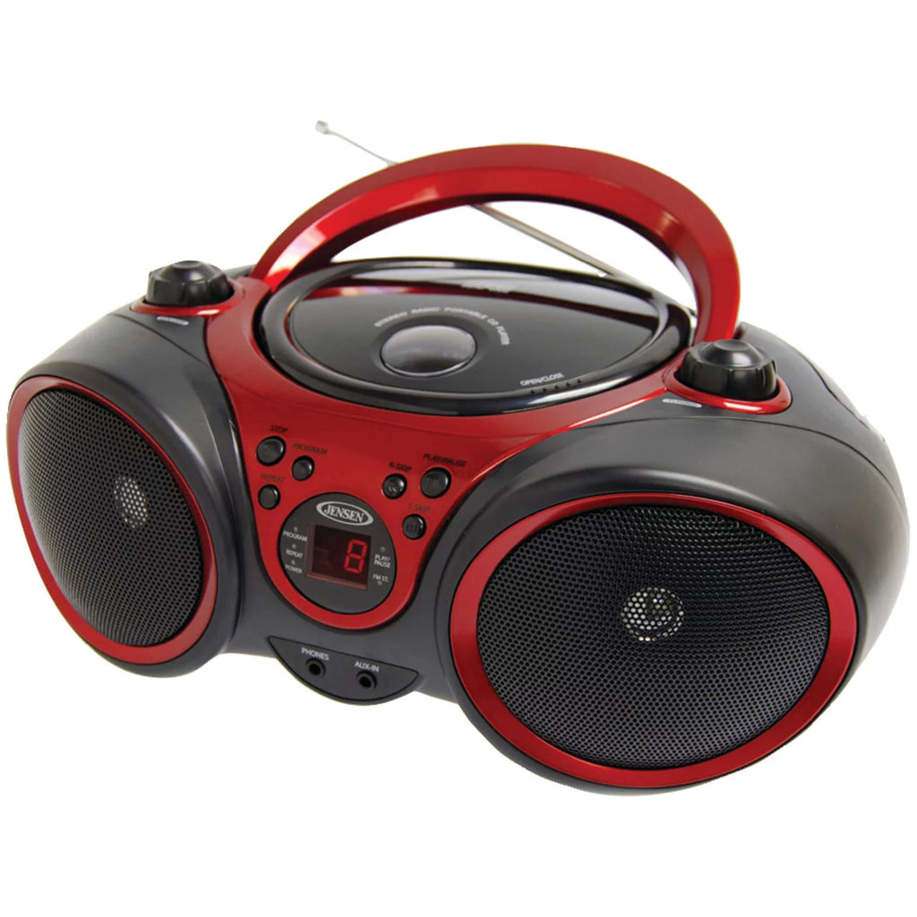 Portable Stereo CD Player with AM/FM Radio P498354