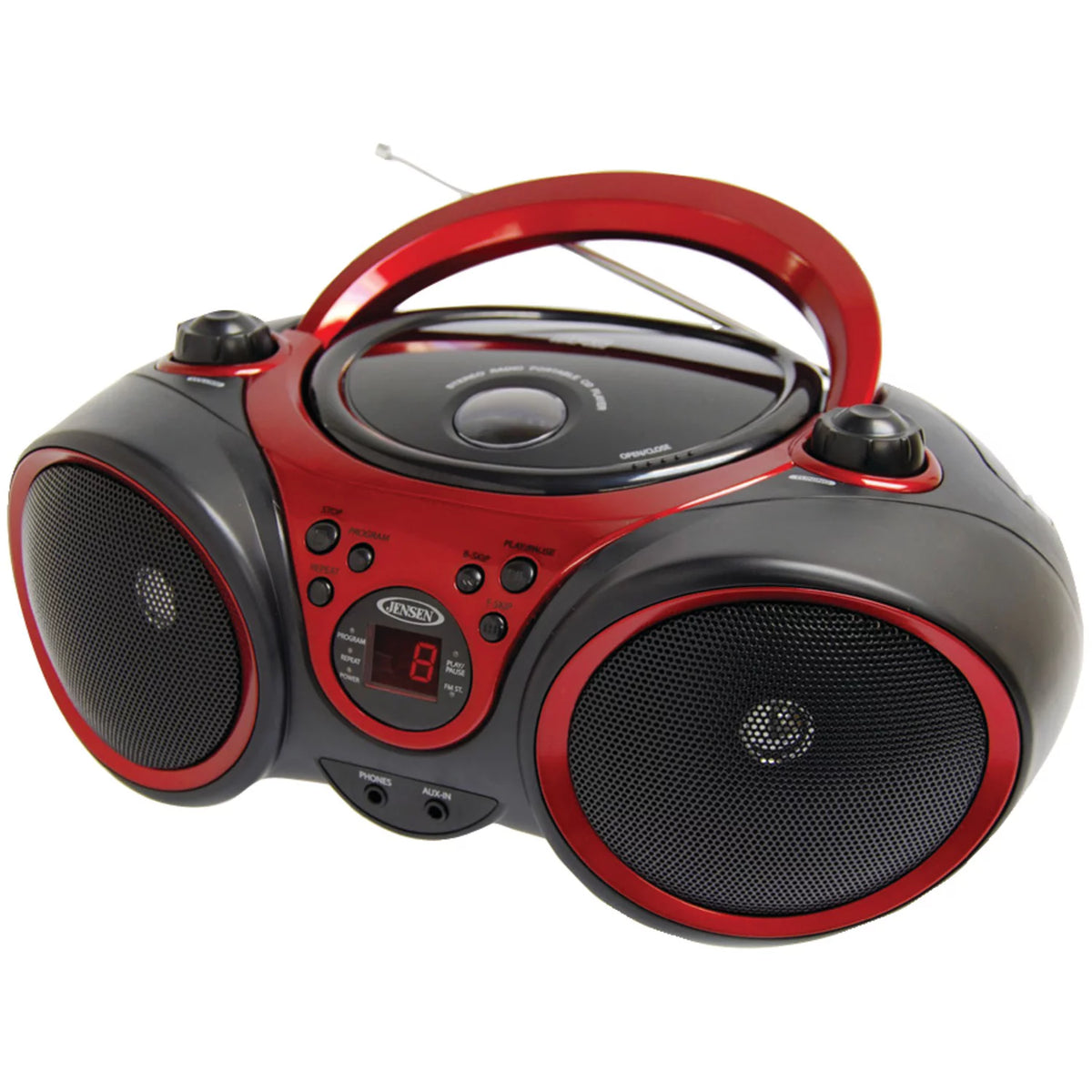 Portable Stereo CD Player with AM/FM Radio P498354