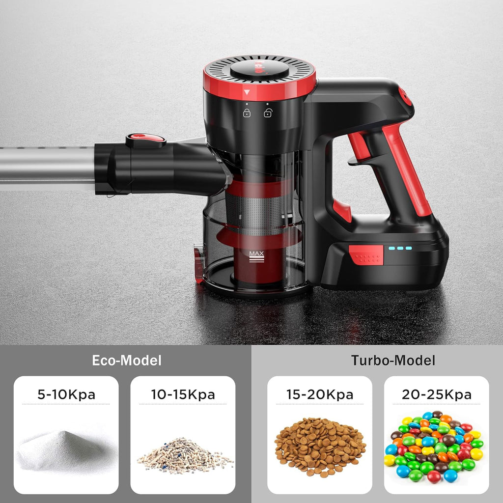 Cordless Stick Vacuum Cleaner with LED Powerhead V274364