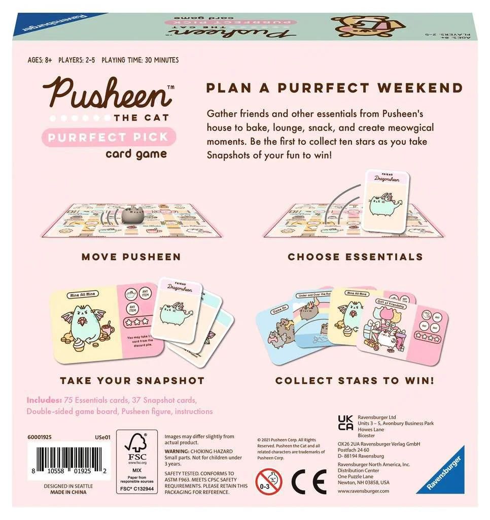 Pusheen Purrfect Pick Board Game D211