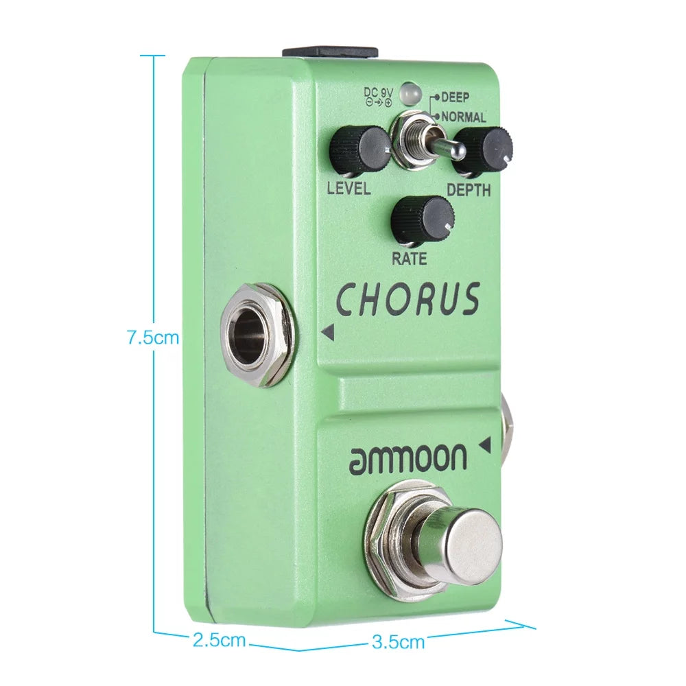 Analog Chorus Guitar Effect Pedal with True Bypass S476