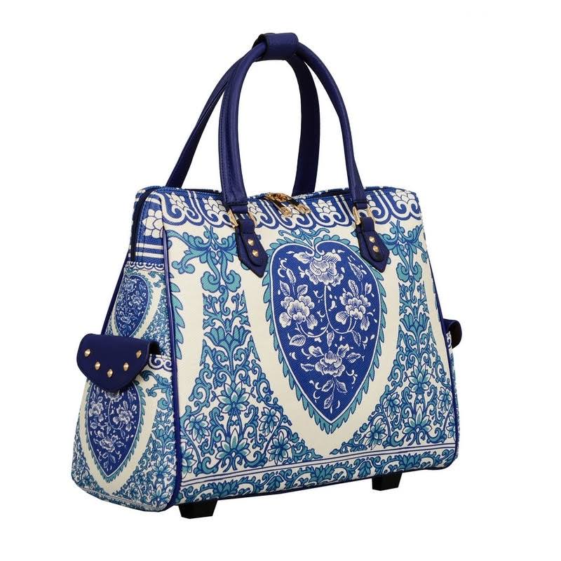 Porcelain Rolling Laptop Case Q71329