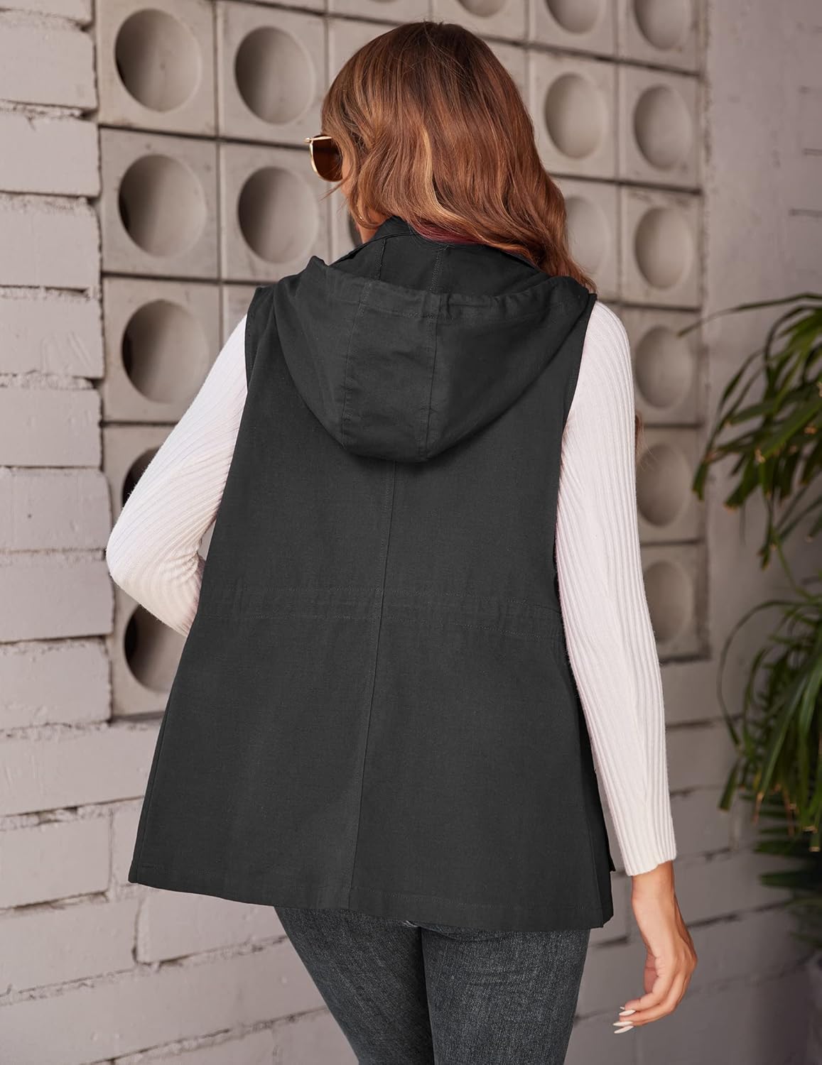 Lightweight Sleeveless Military Anorak Vest L460028