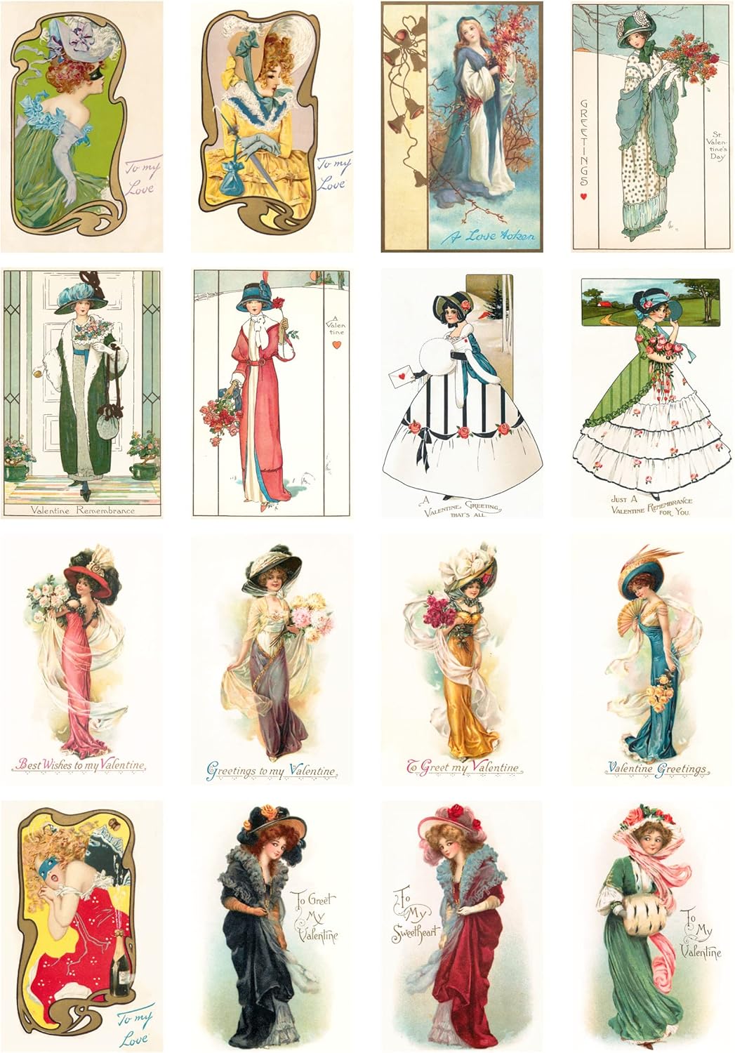 21 Sheets Decoupage Paper Pack S7492