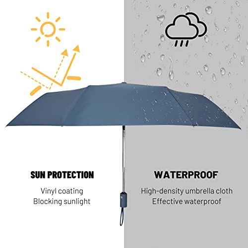 Compact Automatic Waterproof Light Folding Umbrella L39128