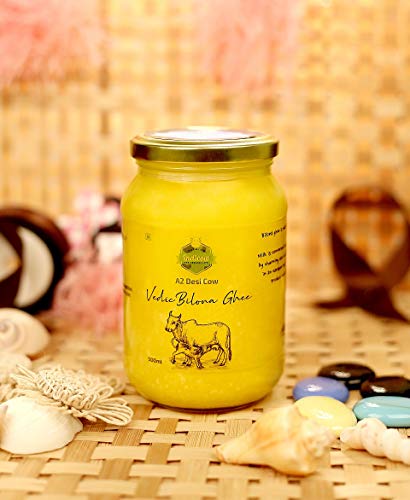 A2 Cow Ghee Clarified Butter 1000ml 33.8oz Grass Fed Non-GMO F83559