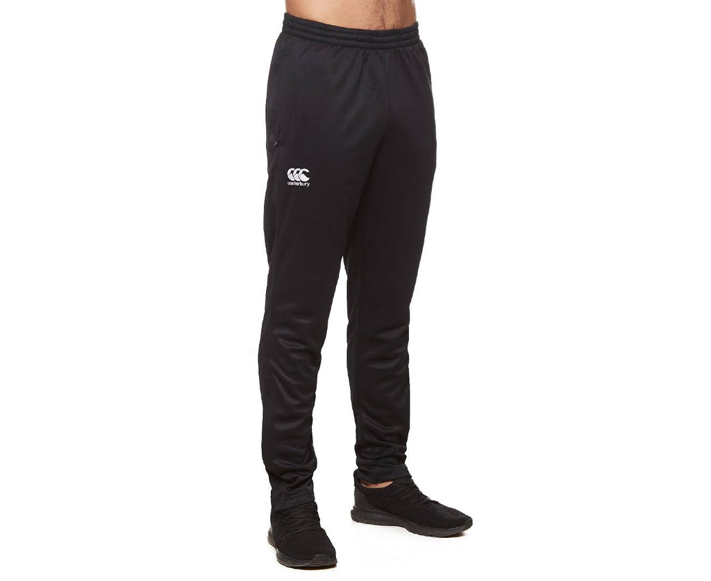 Black White Poly Knit Tapered Trousers L983