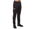 Black White Poly Knit Tapered Trousers L983