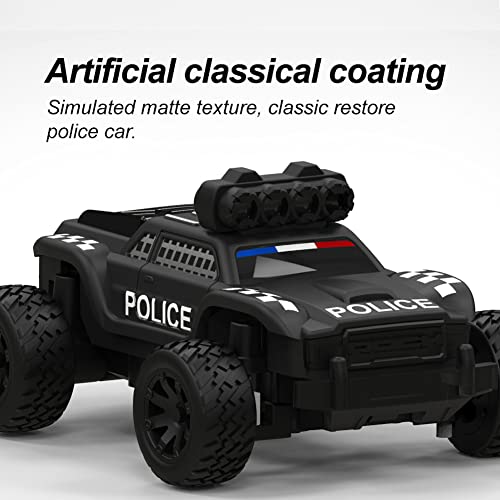 1:76 Scale Drift RC Car with Gyro Mini Full Proportional RTR 2.4GHZ Remote Control with 2 Replaceable Body Shell O5477