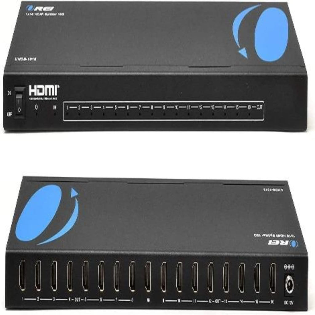1 in 16 4K HDMI Splitter 4:4:4 8-bit HDMI 2.0 18 Gbps 4K @ 60Hz I70296