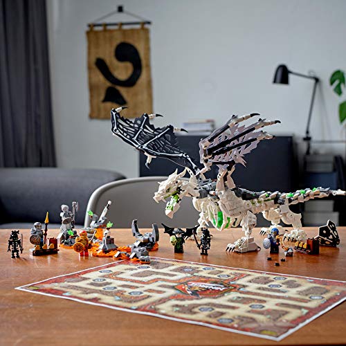 Skull Sorcerer’s Dragon Dragon Set (1,016 Pieces) H680