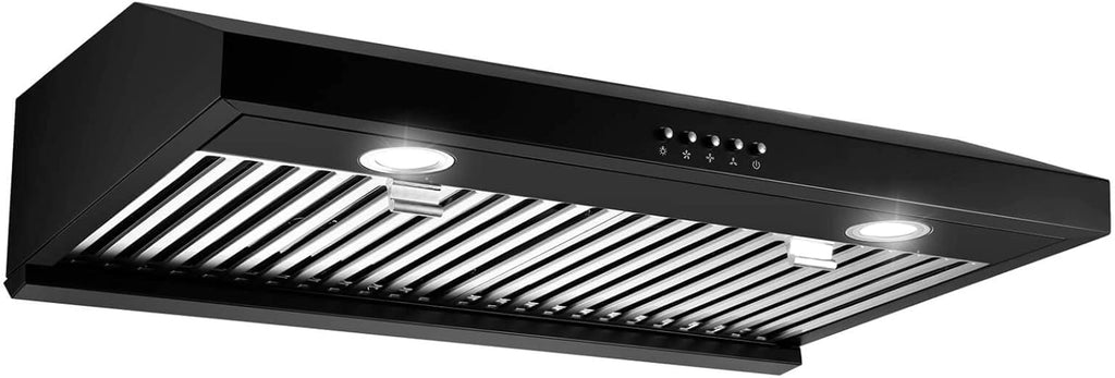 30 inch Black Stainless Steel Under Cabinet Range Hood Y2701