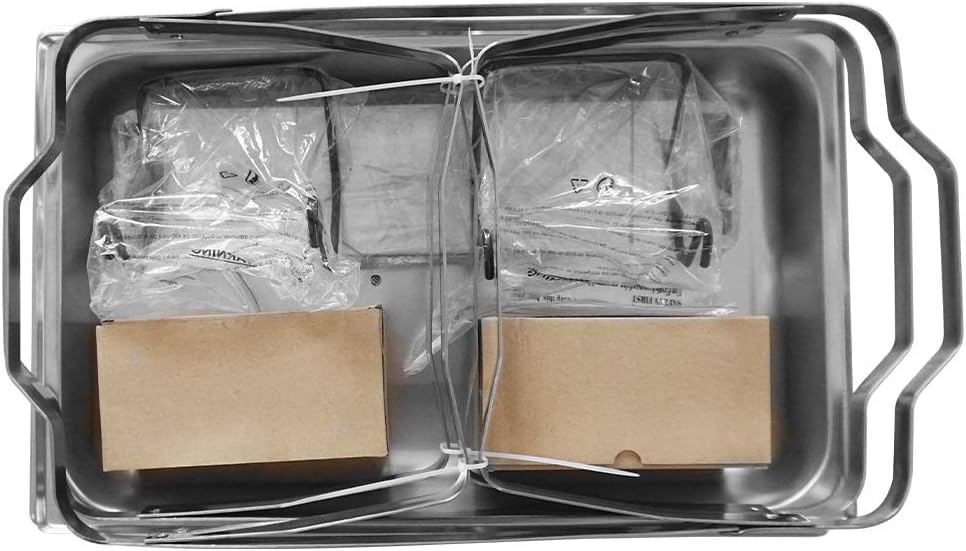 2 Packs 8 Quart Stainless Steel Chafing Dish E950