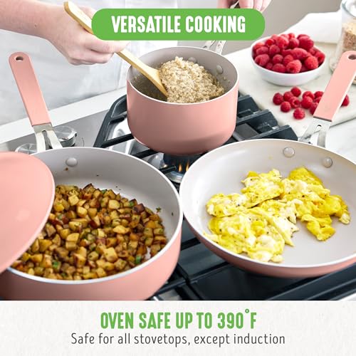 10-Piece Ceramic Nonstick Cookware Set V804670