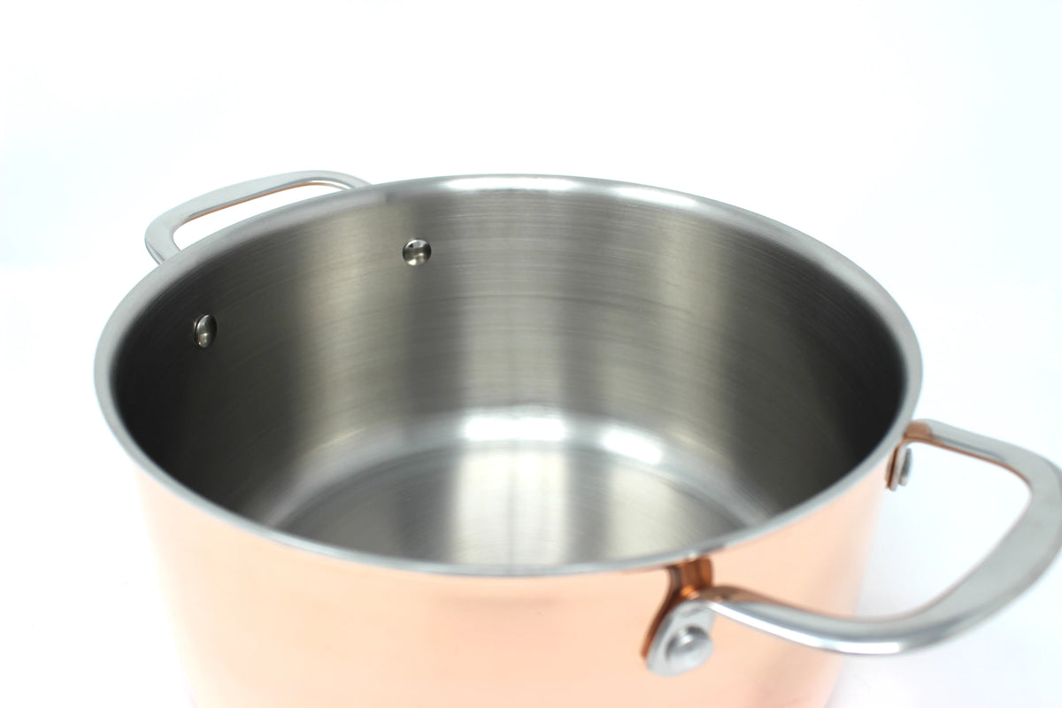 8 Piece Triply Copper Cookware Set N371955
