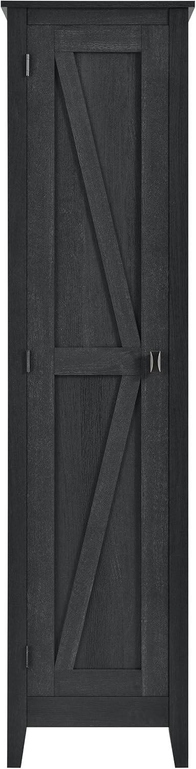 Black Oak Storage Cabinet K429151