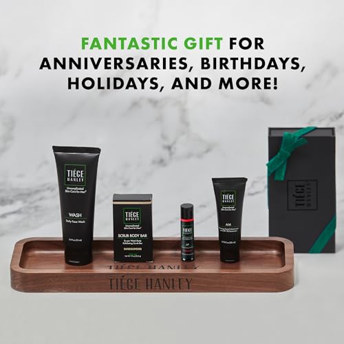Bronze Men's Skincare Set Includes Face Wash, Facial Moisturizer with SPF 20 Sunscreen, Body Exfoliating Scrub Bar, & Moisturizing Lip Balm M461810
