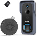 Wireless Video Doorbell Camera with 32GB SD Card & Indoor Chime, 1080P HD X6746