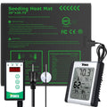 20 inch x 20.75 inch Carbon Film Seedling Heat Mat and Digital Thermostat Controller E2213