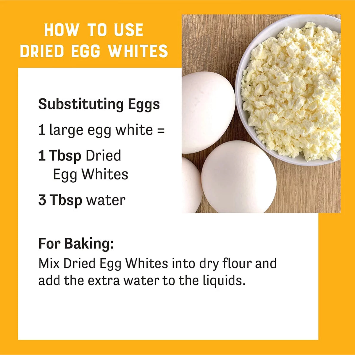 Dried Egg White Protein Powder 8 oz Z783972