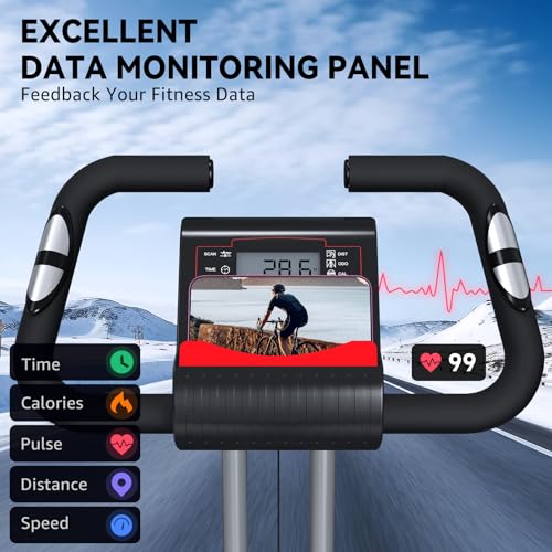 5 IN 1 Foldable Exercise Bike with 16-Level Magnetic Resistance H9167