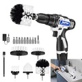 Electric Spin Scrubber Handheld, 2 Speed, with 9 Brush Heads, 450RPM Battery Power Scrubber Waterproof, 3.0Ah Battery and Charger X339998
