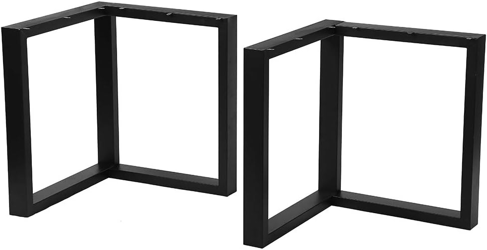 Black Metal Table Legs 2 PCS C113479