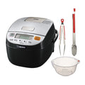 3-Cup Silver Black Rice Cooker and Warmer F895012