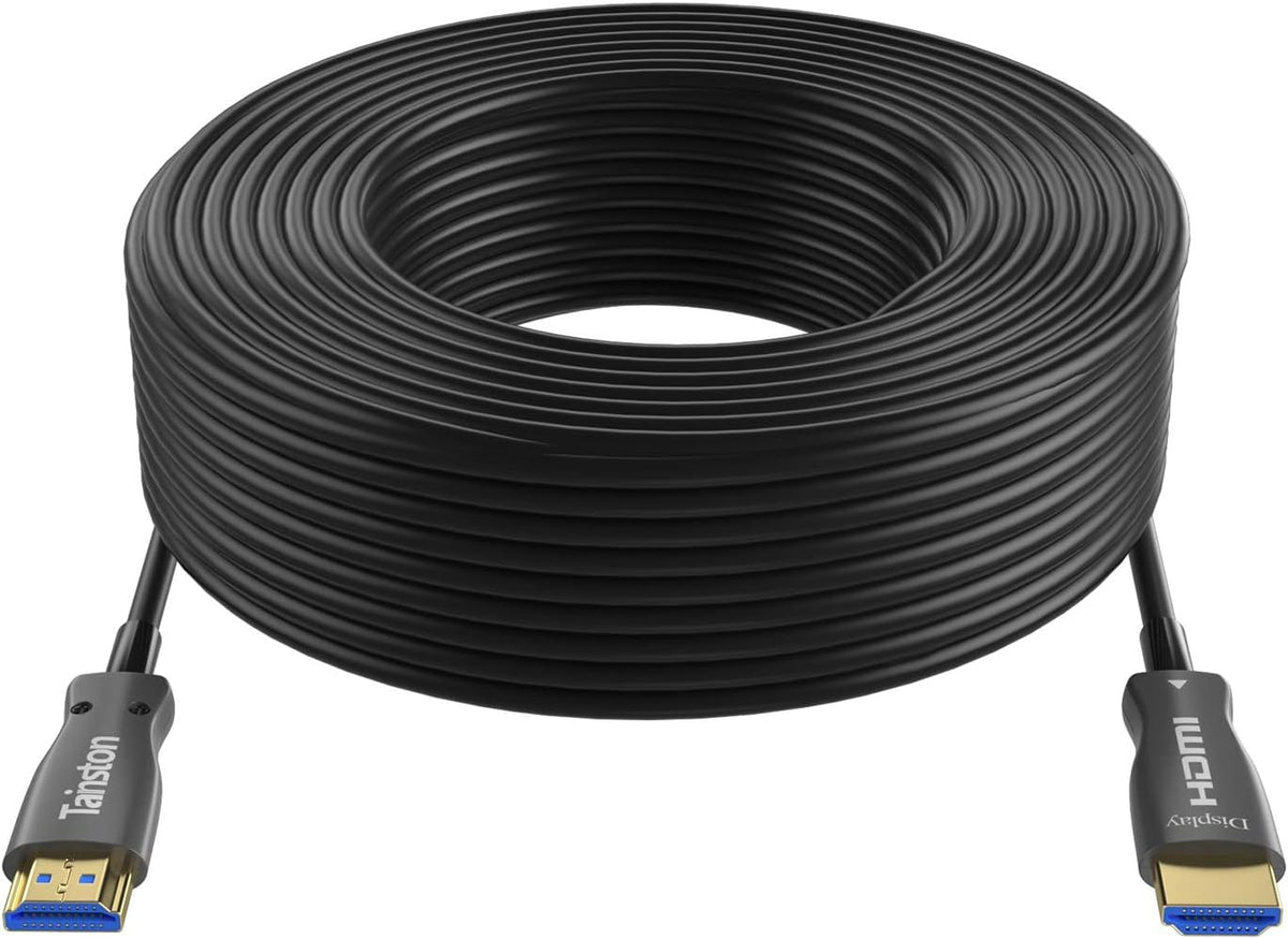 Fiber Optic HDMI Cable 50 ft 18Gbps 4K 60Hz HDR U619