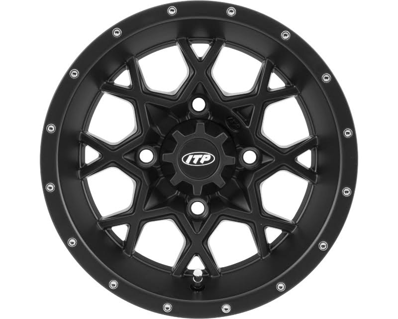 15x7 4x156 Matte Black Wheel F55921