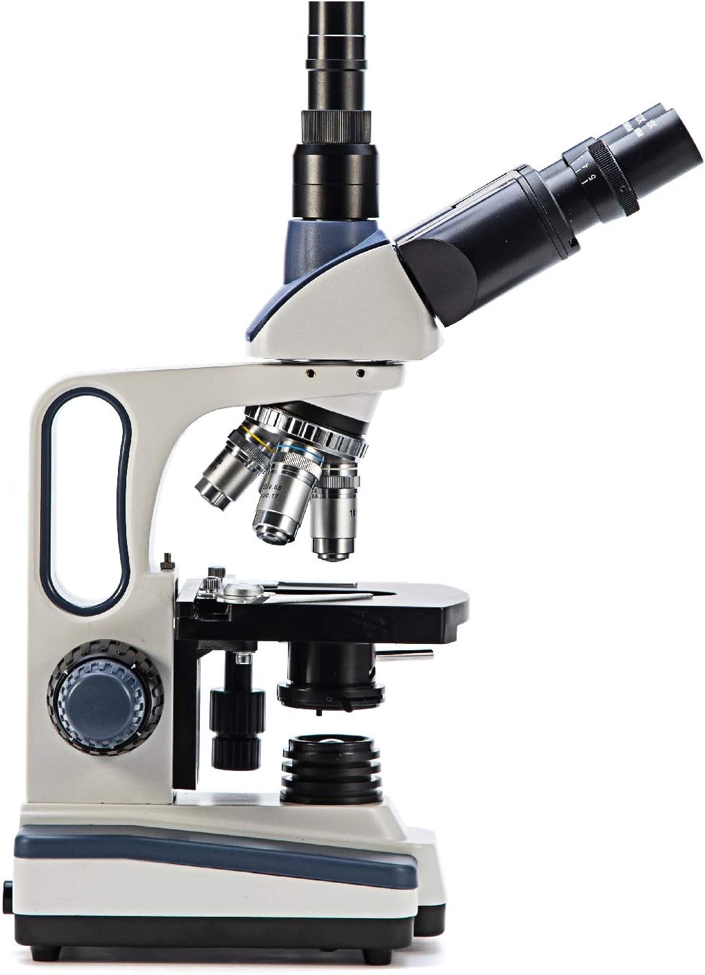 40X-2500X Trinocular Compound Lab Microscope with Wide-Field 10X and 25X Eyepieces T968081