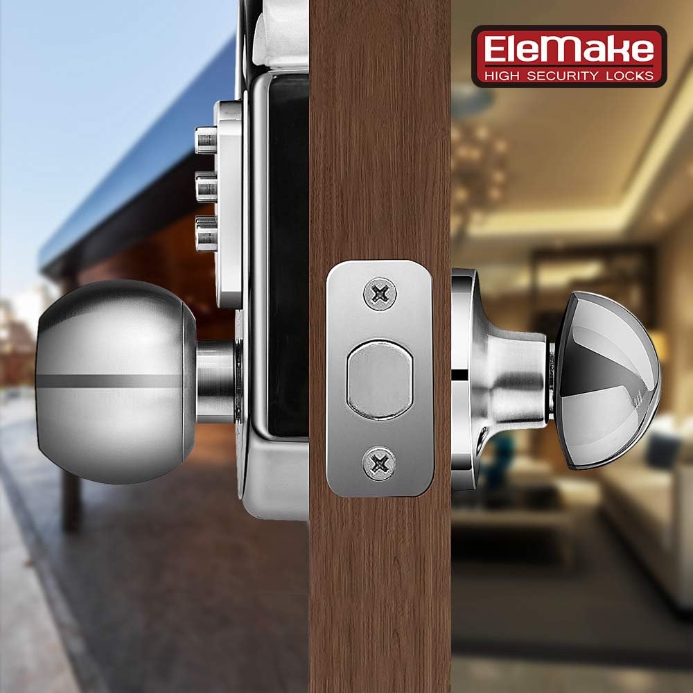 Keyless Entry Door Lock Deadbolt Keypad Mechanical Stainless Steel V306
