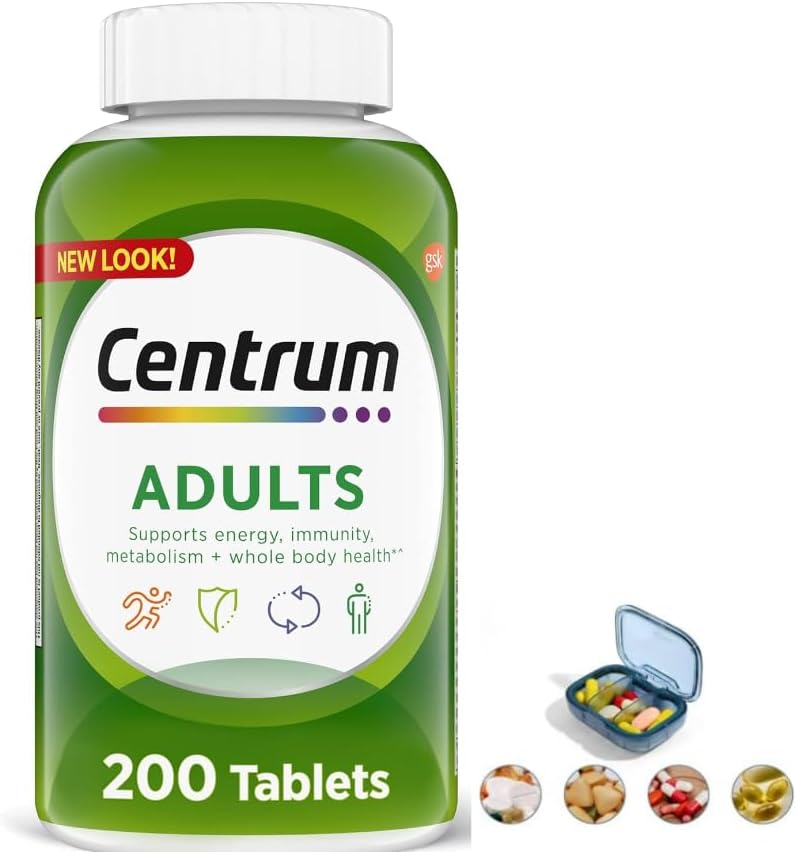 Multivitamin Supplement Tablets, 200 Count Q698