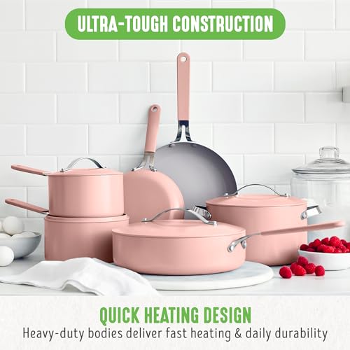 10-Piece Ceramic Nonstick Cookware Set V804670