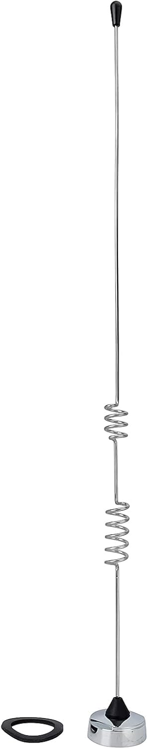 Dual Band NMO Mobile Antenna 144/430Mhz 17inches 150Watt with NMO Mount Bracket RG58 Coaxial Cable Y74983