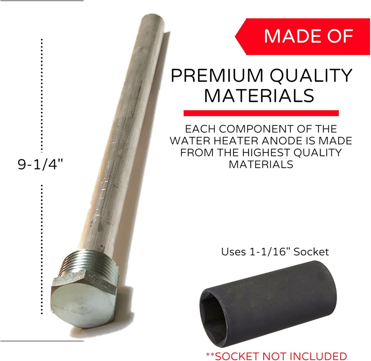 RV Water Heater Anode Rod G907
