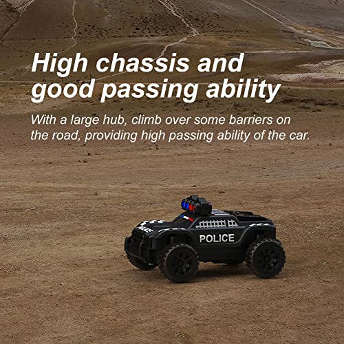 1:76 Scale Drift RC Car with Gyro Mini Full Proportional RTR 2.4GHZ Remote Control with 2 Replaceable Body Shell O5477
