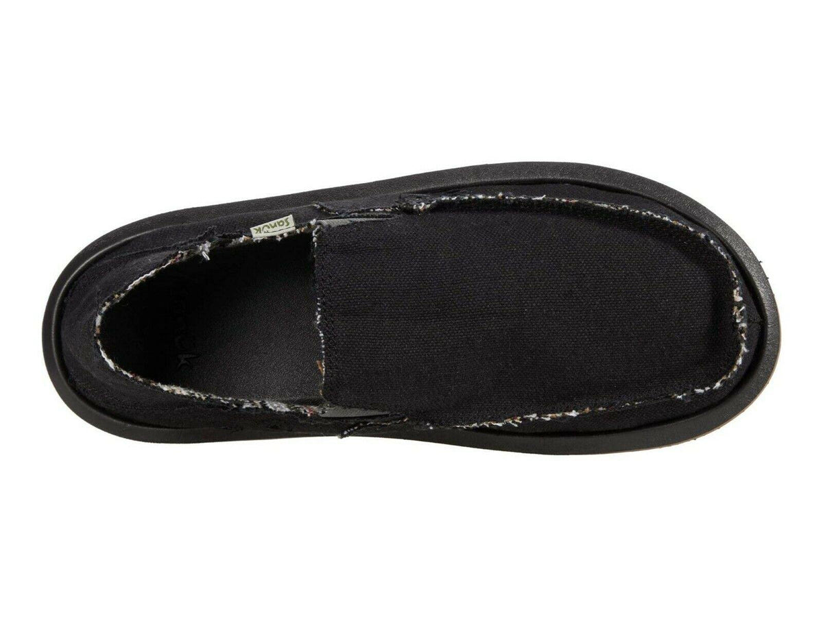Black Hemp Shoes D866987