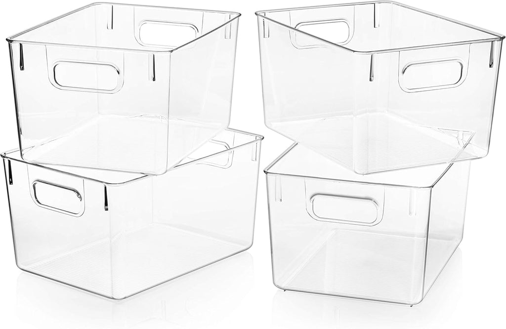 Plastic Storage Bins Pack of 2 Z9918