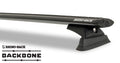 Black 3 Bar Roof Rack for Jeep Wrangler JK 4dr SUV Hard Top J173