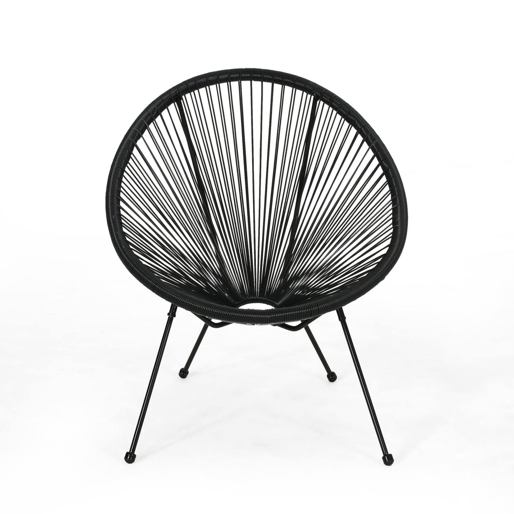 White String Weave Chair Set of 4 A8659