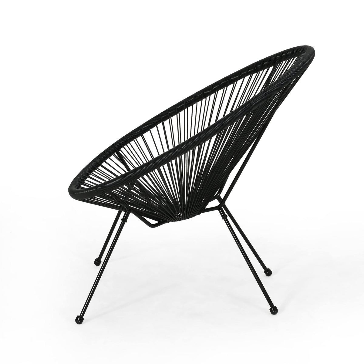 White String Weave Chair Set of 4 A8659